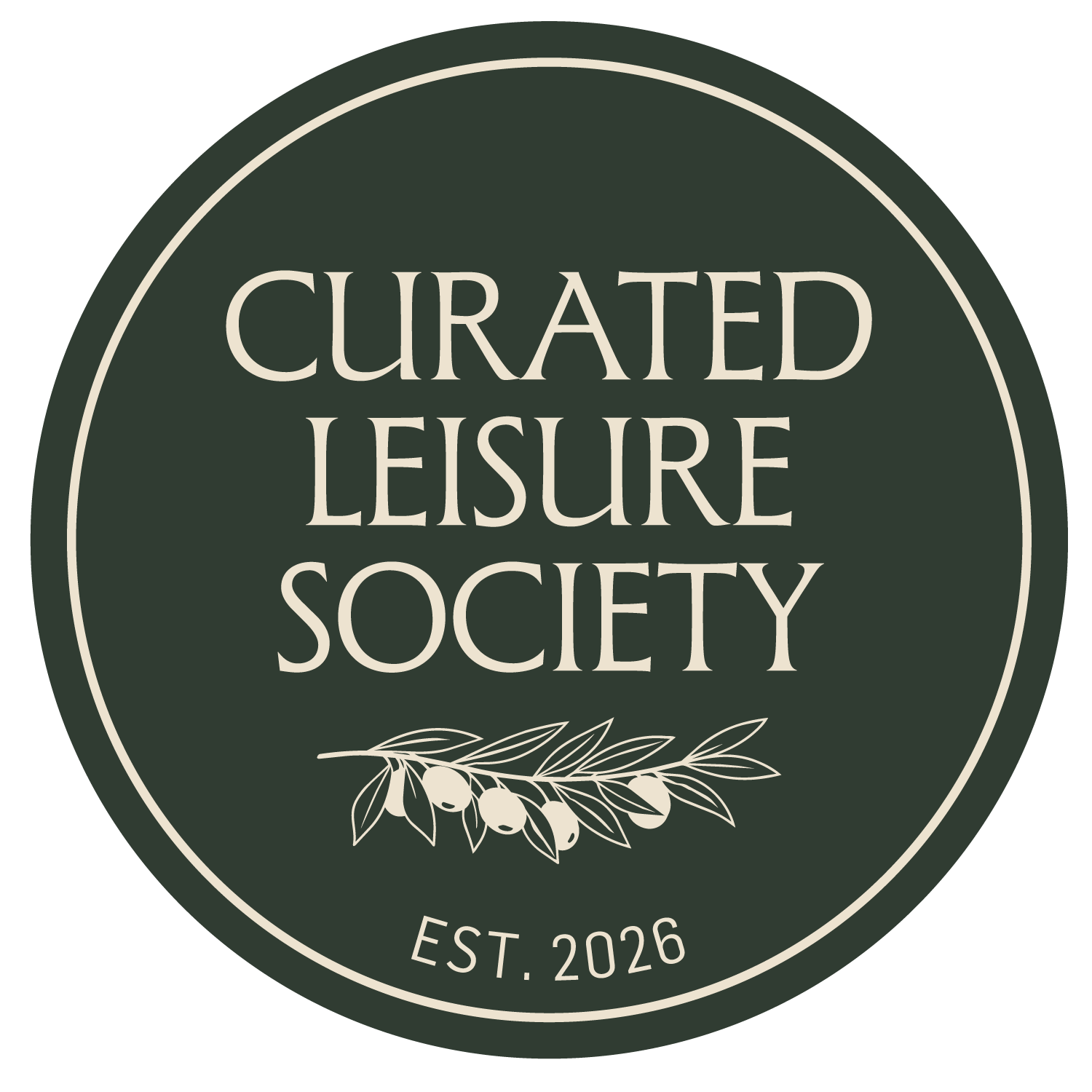 Curated Leisure Society, established 2026